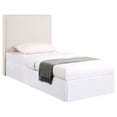 thumbnail image 1 of Pirro Upholstered Twin Panel Headboard Sand, 1 of 8