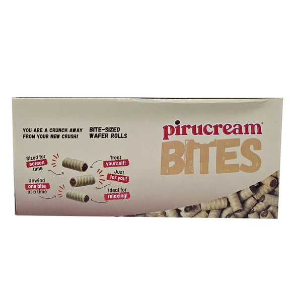 Pirucream Bites Chocolate Hazelnut 1.90 Oz. Pack of 12