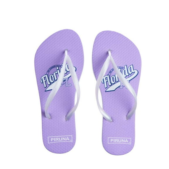 Piruna Unisex Flip Flop Sandal Violet Florida Violet
