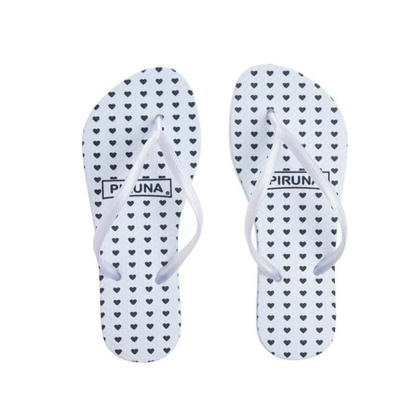 Piruna Women's Flip Flop Sandal Heart Point