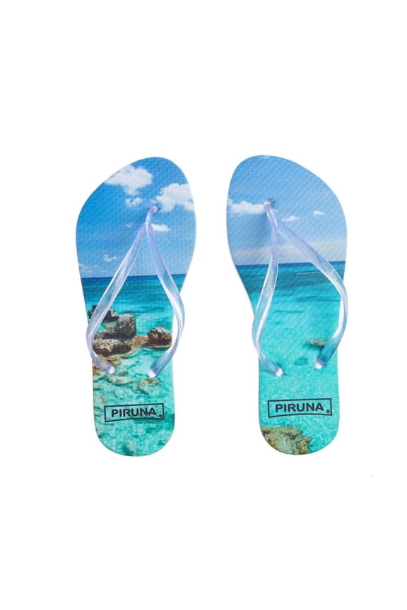 Women's Flip Flop Sandal Nature Bermuda Rocks