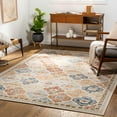 thumbnail image 1 of Pisa Beige/Red 5' x 7' Traditional Rectangle Area Rug, 1 of 6