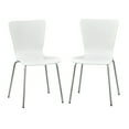thumbnail image 1 of Pisa Bentwood Chair, Set of 2, White, 1 of 6