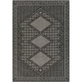 thumbnail image 1 of Pisa Dark Gray 6'7" x 9' Global Rectangle Area Rug, 1 of 2