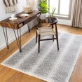 thumbnail image 1 of Pisa Light Grey 5' x 7' Modern Rectangle Area Rug, 1 of 6
