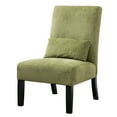 thumbnail image 1 of Roundhill Furniture Pisano Slipper Chair, Green, 1 of 8