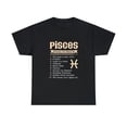 thumbnail image 1 of Pisces 10 Things About Pisces Pisces  for Men Women T-Shirt, 1 of 1