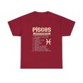 thumbnail image 1 of Pisces 10 Things About Pisces Pisces  for Men Women T-Shirt, 1 of 1