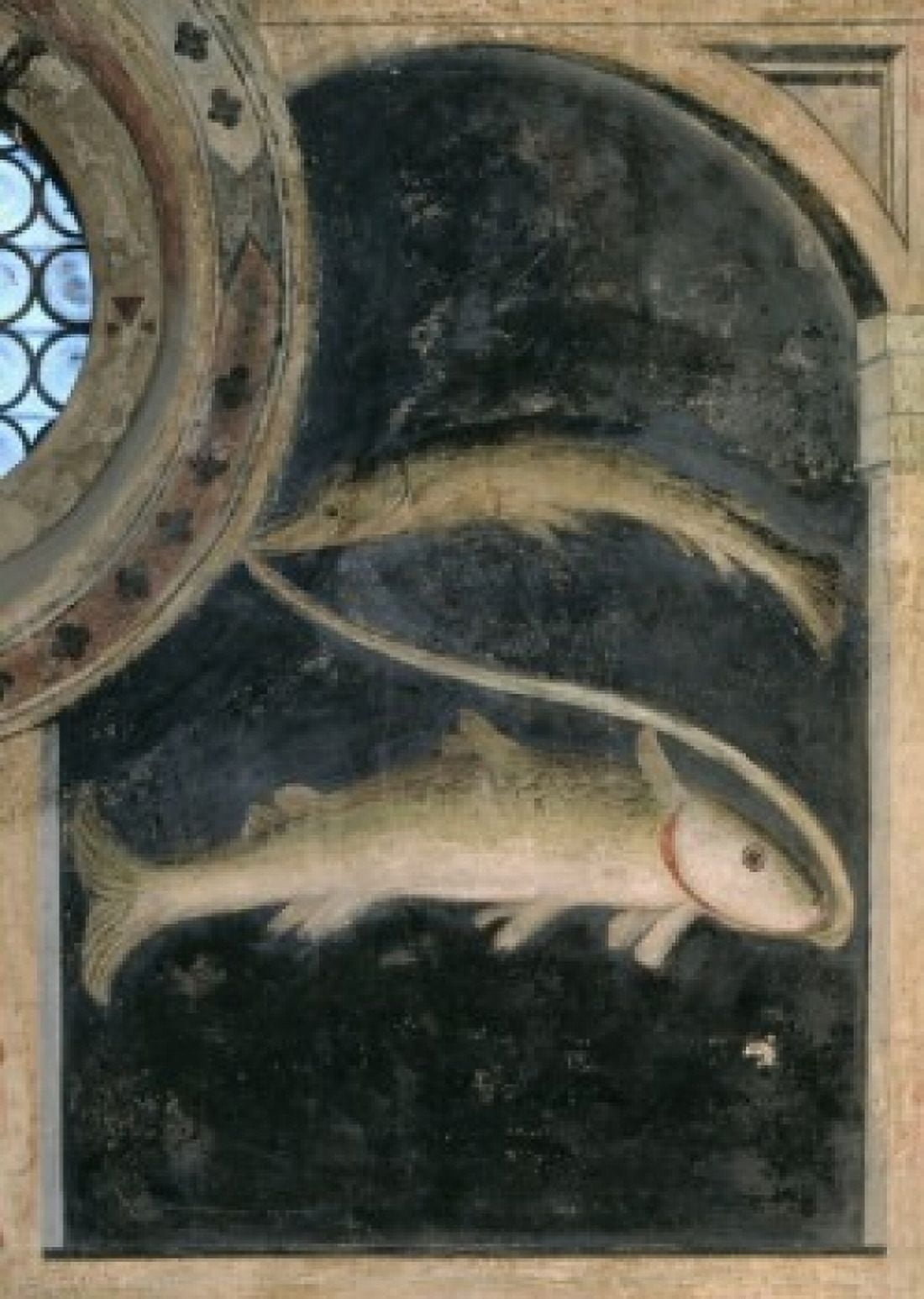 Pisces - Astrology Artist Unknown Palazzo della Ragione Padua Italy Canvas Art - (24 x 36)