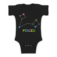 thumbnail image 1 of Pisces Baby Girl Baby Boy Clothes - Zodiac Sign Outfit - Birthday Gifts NB 6M 12M 18M 24M, 1 of 4