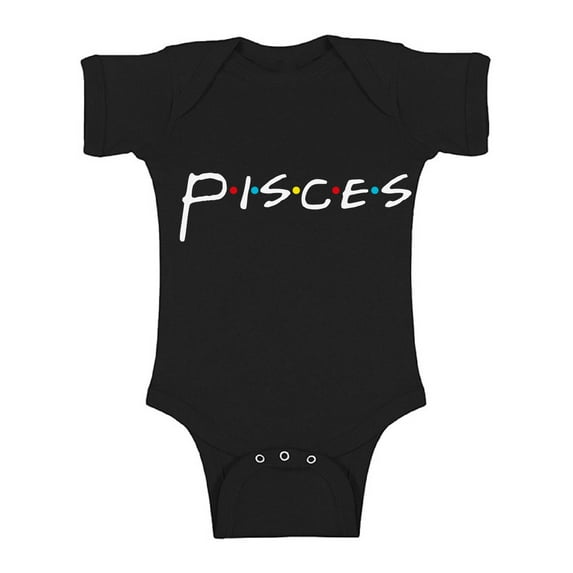 Pisces Baby Girl Baby Boy Clothes - Zodiac Sign Outfit - Birthday Gifts NB 6M 12M 18M 24M