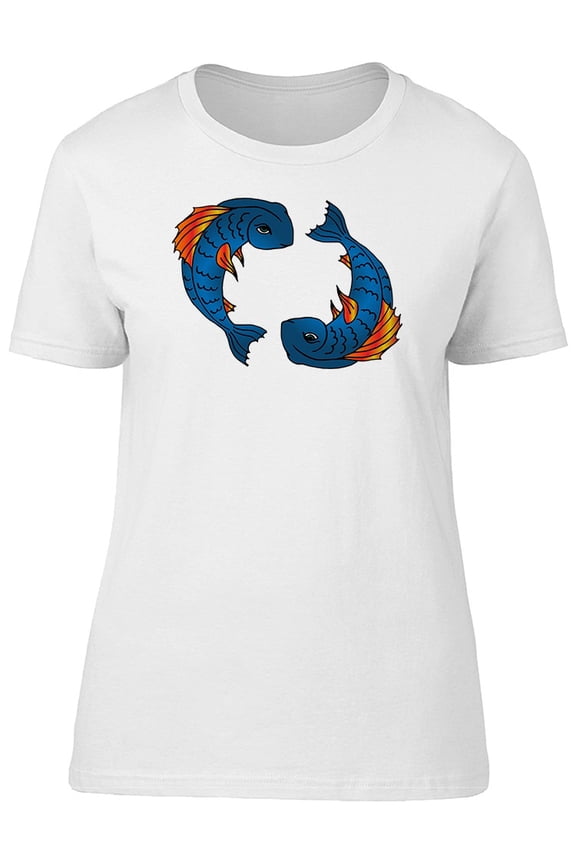 Pisces Color Drawing T-Shirt Men -Image by Shutterstock, Male Small