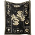 thumbnail image 1 of Pisces Constellation Blanket Astrology Sign Throw Blanket, Lightweight Microfiber Blanket Birthday Graduation to Mom Gifts for Women Men 50"X60", 1 of 6