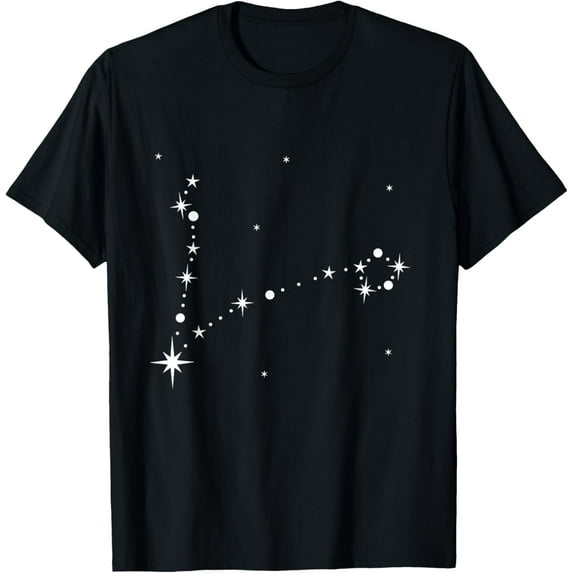 Pisces Constellation Zodiac T-ShirtBrand clothing, men and women can wear, black, white, gifts.
