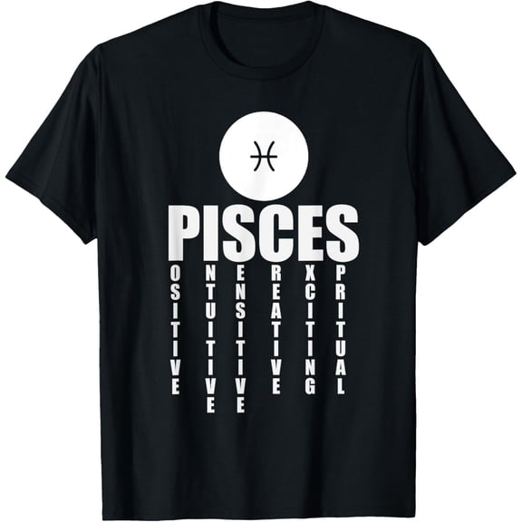 Pisces Definition Zodiac Sign T-Shirt