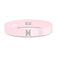 thumbnail image 1 of Pisces Fish Water Sign Laser Engraved Pink Ceramic Wedding Band, 4mm, Size 9, 1 of 2