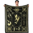 thumbnail image 1 of Pisces Gifts for Women Men,Pisces Sherpa Blanket,Astrology Gifts Zodiac Gifts Pisces Birthday Gifts for Women,Horoscopes Gifts Double Layer Fabric Warm Blankets,60" X 50", 1 of 5