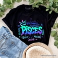 thumbnail image 1 of Pisces Graffiti Zodiac T-Shirt, Street Style Astrology Horoscope Tee, 1 of 10