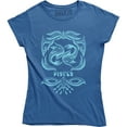thumbnail image 1 of Pisces Horoscope Birthday Gifts Zodiac Astrology Women's Graphic T-Shirt, 1 of 4