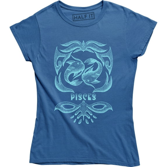 Pisces Horoscope Birthday Gifts Zodiac Astrology Women's Graphic T-Shirt