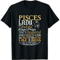 thumbnail image 1 of Pisces Lady Shirt Astrology Zodiac Sign Pisces Woman Girl T-Shirt, 1 of 4