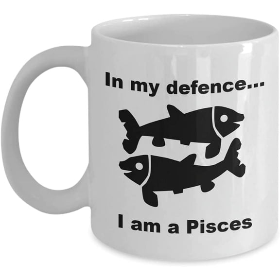Pisces Mug, Pisces Coffee Mug, Zodiac Tea Cup, Pisceans, Piscean