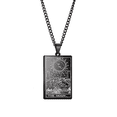 thumbnail image 1 of Pisces Necklace for Women - Moon Necklace - Pisces Jewelry - Tarot Jewelry (Pisces - The Moon), 1 of 6