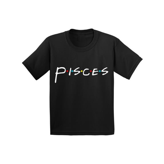 Pisces Shirt for Girls Boys - Toddler Zodiac Sign - Birthday Gifts 2T 3T 4T 5T 6T