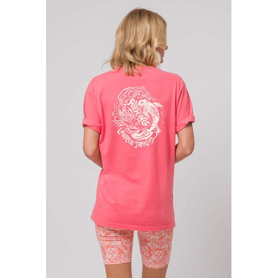 Pisces T-shirt - Coral