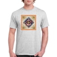thumbnail image 1 of Pisces Zodiac Ethnic Style T-Shirt Men -Image by Shutterstock, Male XX-Large, 1 of 4