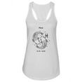 thumbnail image 1 of Pisces Zodiac Sign Design Tank Women -Image by Shutterstock, Female x-Small, 1 of 4