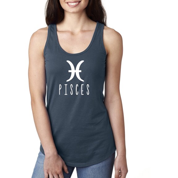 Pisces Zodiac Sign Racerback Tank
