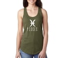 thumbnail image 1 of Pisces Zodiac Sign Racerback Tank, 1 of 1