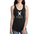 thumbnail image 1 of Pisces Zodiac Sign Racerback Tank, 1 of 2