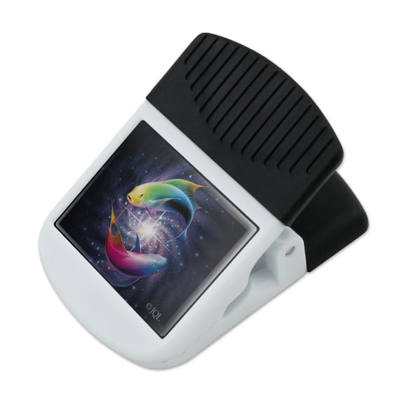 Pisces Zodiac Symbol Fish in Space Yin Yang Refrigerator Fridge Magnet Magnetic Hanging Hook Note Snack Clip