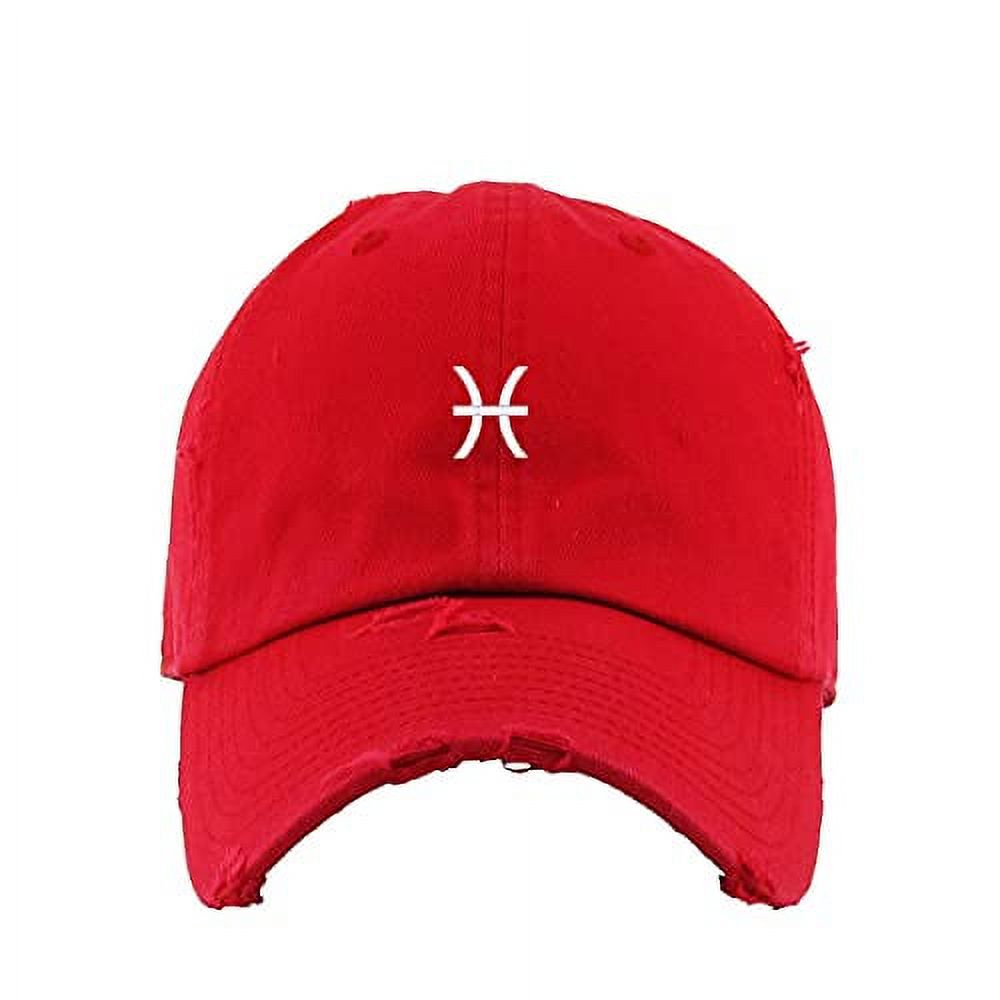 Aquarius Zodiac Vintage Baseball Cap - Embroidered Cotton Adjustable Dad Hat In Camo - View #10