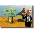 thumbnail image 1 of Pisco Sour Cocktail Recipe Drink Picture on Stretched Canvas, Wall Art Decor, Ready to Hang!, 1 of 4