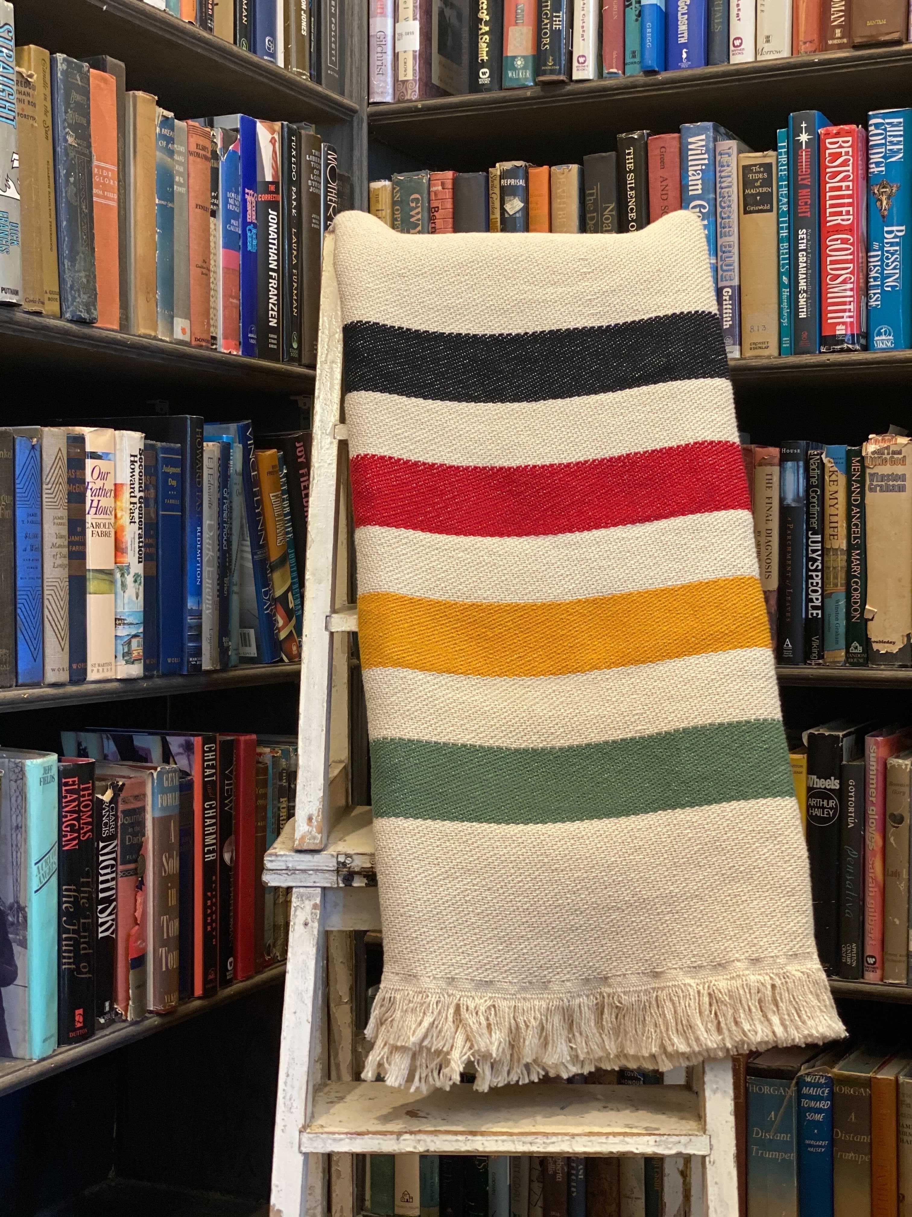 Pure Country Weavers - Pisgah Stripe Woven Throw - Made in USA (73x48)