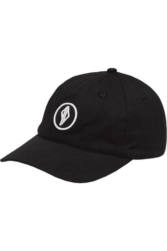 Direct Logo Dad Skate HAT - Adjustable Black