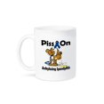 thumbnail image 1 of 3dRose, Piss On Ankylosing Spondylitis Awareness Ribbon Cause Design, 15oz Mug, 1 of 3