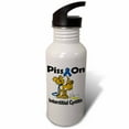 thumbnail image 1 of Piss On Interstitial Cystitis Awareness Ribbon Cause Design 21 oz Sports Water Bottle wb-115863-1, 1 of 1