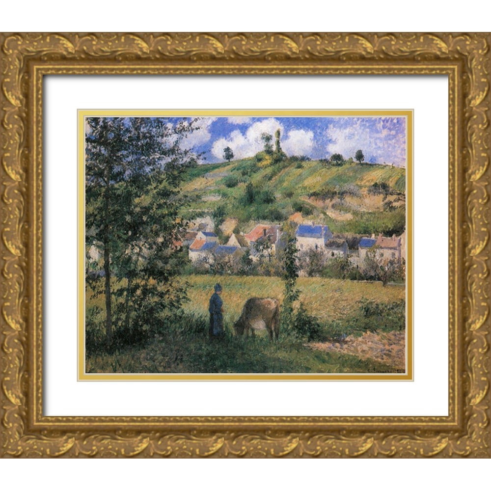 C.Pissarro / Autumn Mood with Nut Tree.. - Camille Pissarro as art print or hand painted oil