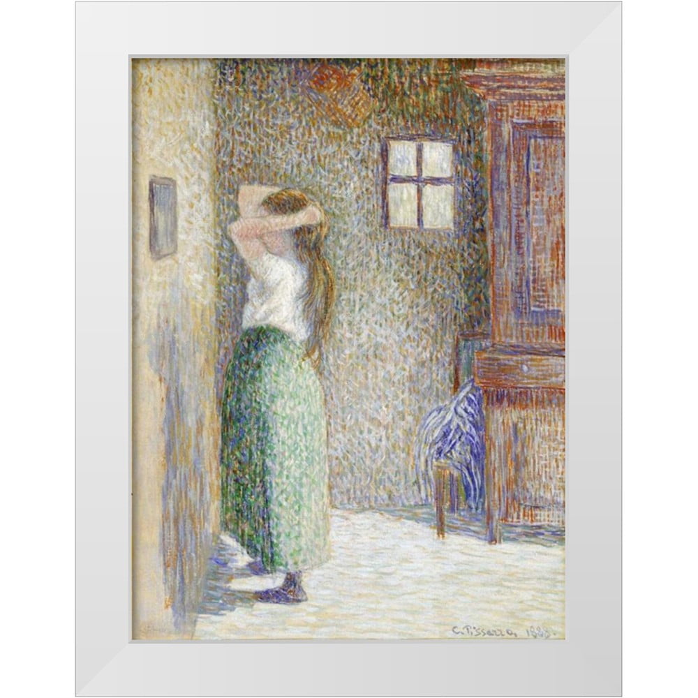 Camille Pissarro、海外版超希少レゾネ、新品額装付 Pissarro, Camille 11x14 Black Modern Framed Museum Art Print