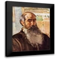 thumbnail image 1 of Pissarro, Camille 15x18 Black Modern Framed Museum Art Print Titled - Self-portrait, 1 of 5