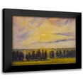 thumbnail image 1 of Pissarro, Camille 18x15 Black Modern Framed Museum Art Print Titled - Sunset at Eragny, 1 of 5