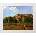 thumbnail image 1 of Pissarro, Camille 18x15 White Modern Wood Framed Museum Art Print Titled - Pontoise, 1 of 4