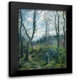 thumbnail image 1 of Pissarro, Camille 19x24 Black Modern Framed Museum Art Print Titled - Woodland scene. Spring, 1 of 5