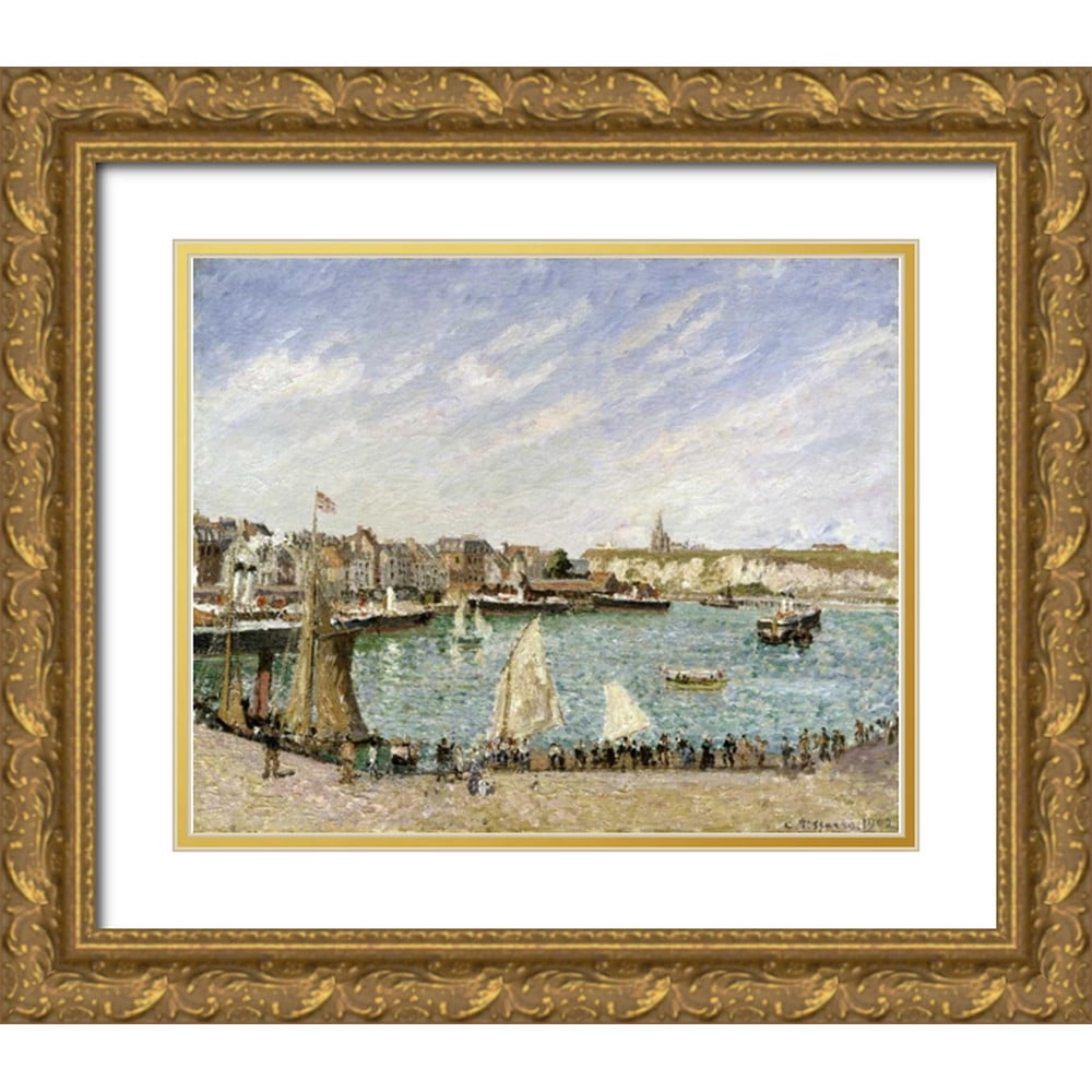 Tirage D'Art Sur Bois - Camille Pissarro - Impression Feuille D'Or - Décoration Murale