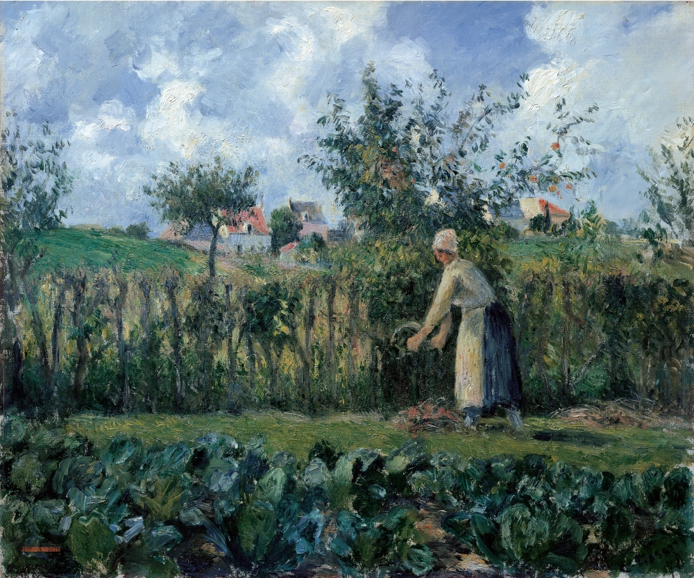 Pissarro Camille Canvas Art - (24 x 18)