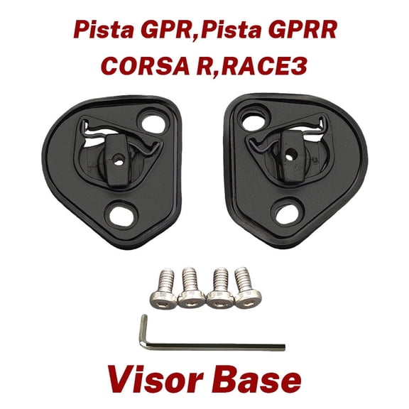 PISTA Visor Base for AGV Pista GPR, Pista GPRR, CORSA R, RACE3 Helmet Accessories